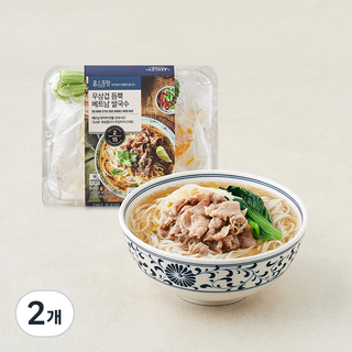 애슐리 홈스토랑 우삼겹 듬뿍 베트남 쌀국수 밀키트, 600g, 2개