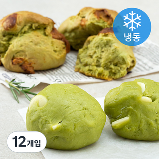 베이켓 녹차 생크림 스콘 (냉동), 100g, 4개입, 3개
