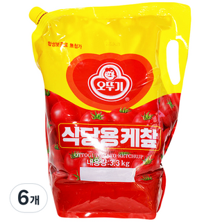 오뚜기 골드 마요네즈 3.2kg + 케찹 3.3kg 스파우트팩, 1세트 오뚜기케찹3.2kg 12 오뚜기 오리지널 식당용 케첩 스파우트팩, 3.3kg, 6개