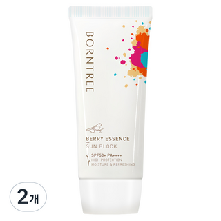 본트리 베리 에센스 선블럭 SPF50+ PA++++, 50ml, 2개