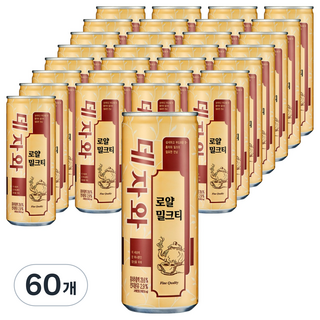 데자와 로얄 밀크티, 240ml, 60개