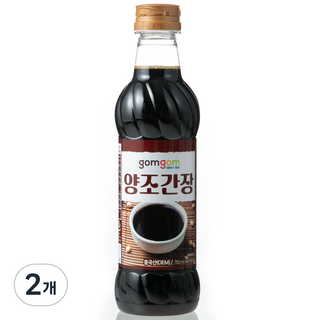 곰곰 양조간장, 2개, 750ml