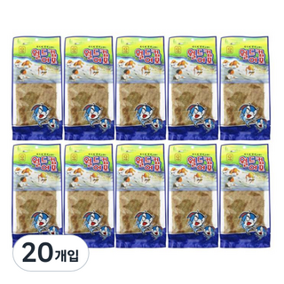 한진식품 추억의 옛날 그 맛 월드컵 어포, 24g, 20개