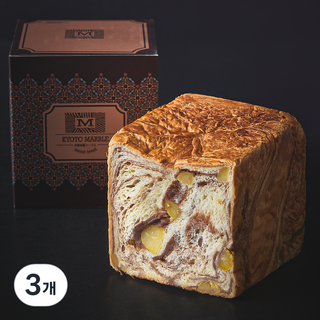 교토마블 마론 데니쉬 식빵, 623g, 3개