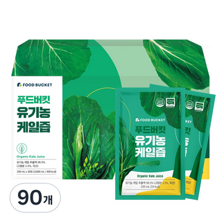 푸드버킷 유기농 케일즙, 100ml, 90개