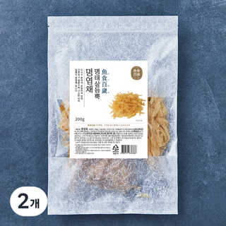 어식백세 명태살듬뿍 명엽채, 200g, 2개