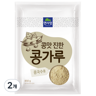 면사랑 콩맛 진한 콩가루, 850g, 2개