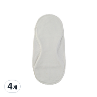 밤부베베 순한대나무 안심 천기저귀 S, 화이트, 4개