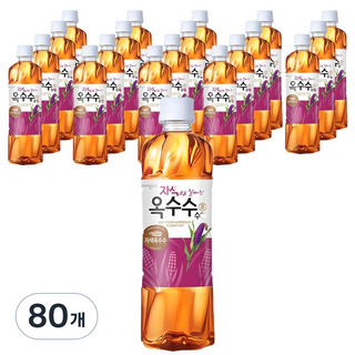 웅진 자색으로 잘빠진 옥수수수염차, 500ml, 80개