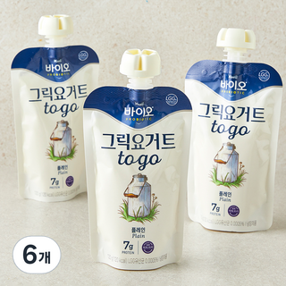 매일바이오 그릭 요거트 플레인, 120g, 3개입, 2개