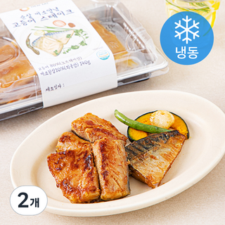 오뉴잇 순살 미소양념 고등어 스테이크 (냉동), 2개, 140g