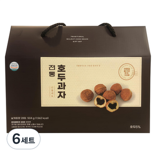 전통호두과자 선물세트, 단품, 6세트