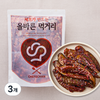 셰프애찬 청양고추 무침 매콤새콤달콤, 500g, 3개