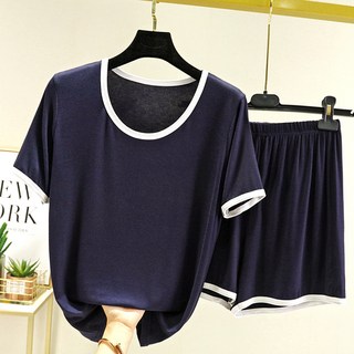 어리플 여성용 모달 잠옷 반팔 상하의 세트