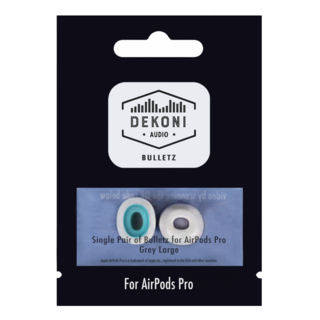 데코니 에어팟 프로 1/2세대 이어팁 1쌍, 에어팟프로 폼팁 (L), 그레이, 1개