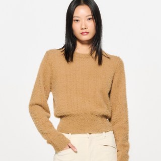 제너럴아이디어 여성용 베이직 헤어리 풀오버 WBC4L05530