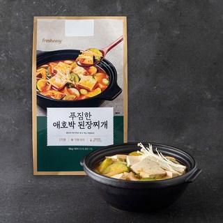 프레시지 푸짐한 애호박 된장찌개, 750g, 1개