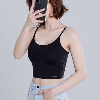 Arua Arua簡約Easy露臍無痕胸墊背心