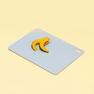 메종오브제 시에르 TPU 칼집 나지 않는 안심 도마, 파우더블루, 1개