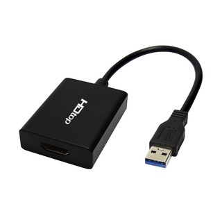 에이치디탑 USB 3.0 to HDMI 컨버터 FHD 외장 그래픽 확장카드