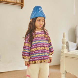 키키모라 아동용 포근이 니트 티셔츠 상품 이미지