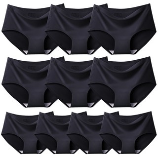 두발로 무봉제 스킨핏 심리스 노라인 팬티 10P