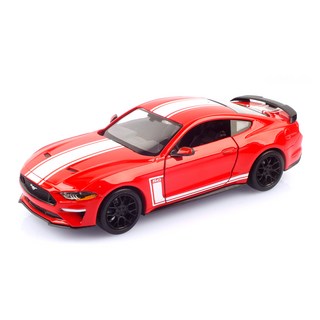 Replicas MOTORMAX 1:24 福特野馬 GT 賽車壓鑄 MTX737871RE, 紅色