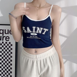 Elsso 女款Saint胸墊內襯露臍背心