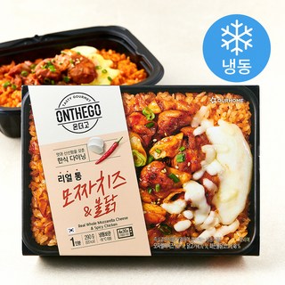 아워홈 온더고 리얼 통 모짜치즈 & 불닭 (냉동), 290g, 1개