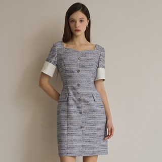 쥴리앤칼라 Calla 110 One Fine Day Middleton Tweed Dress