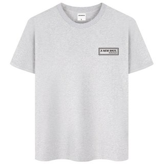 Anew Bros. Lettercard 短袖 T 卹 AED_0007, 灰色