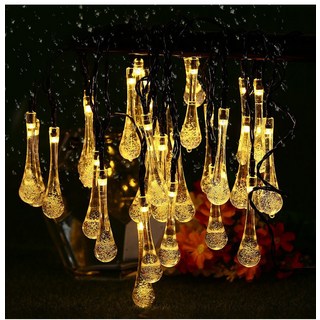 인테리어 물방울 조명 40구 4m, 웜화이트, 1개