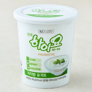 건국유업 하이요 프로바이오틱 저지방 요거트, 900g, 1개, 1개입
