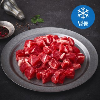 생생양생 양큐브 스테이크용 (냉동), 1개, 400g