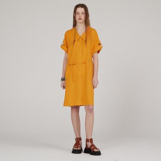 쥬시쥬디 린넨 오버핏 통기성 미니 원피스 JYOP321OJ