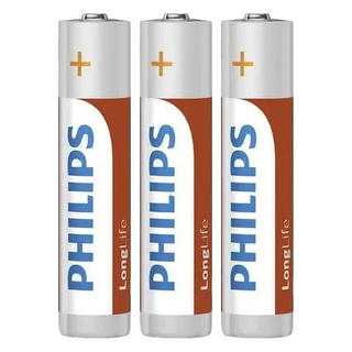 PHILIPS 飛利浦 碳鋅電池 4號, 4顆, 3組