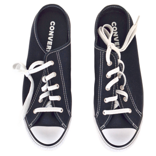 Converse Chuck All Star Dainty Mule 穆勒鞋 膠底運動鞋, 23cm, 黑色
