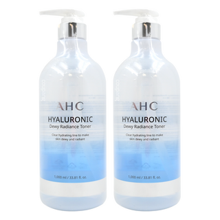 AHC 玻尿酸植萃保濕機能水, 1L, 2瓶