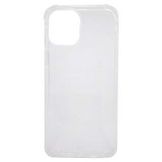 Timo 四角防摔矽膠手機保護殼,TPU材質,精準孔位,裸機手感, iPhone 12 Pro Max, 透明