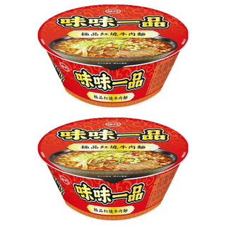 味丹 極品紅燒牛肉麵 181g, 2入