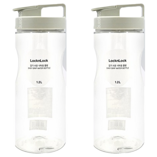 LocknLock 樂扣樂扣 PET冷水壺, 綠色, 1.2L, 2個