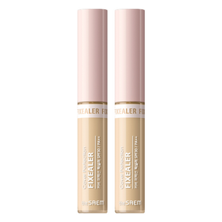 the SAEM 得鮮 絲滑定妝遮瑕 SPF30 PA++，持久遮瑕8小時，#02 RICH BEIGE, #02, 6.5g, 2支