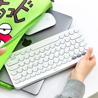 아이패드 갤럭시탭 노트북 파우치 11인치 13인치 15인치 짱구는 못말려 소프트보아 재질, 초코비공룡, 1개