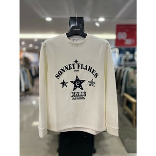 리버클래시 아이보리 스타 아트윅 오버핏 티셔츠 LJW41226