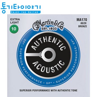 마틴 MA170 기타줄이 장착된 마틴기타