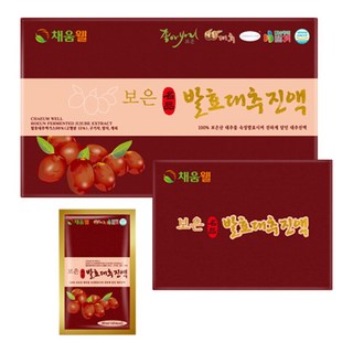 채움웰 보은 발효 대추진액 대추즙, 60개, 80ml