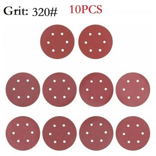 전기 벽 광택기 샌더 연마 건식 벽체 후크 및 루프 9 인치 225mm 사포 6 홀, 09 320, 1개