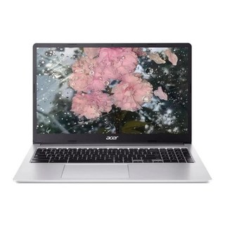 Acer 크롬북 315 15.6인치 FHD 디스플레이 노트북 인텔 셀러론 N4500 4GB RAM 64GB eMMC 웹캠 크롬 OS 퓨어 실버 보호 슬리브 포함, Acer 크롬북 315, 15.6인치 FHD 디스플레이