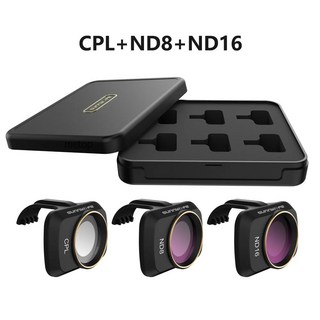 DJI Mavic Mini 2 MINI SE 카메라 렌즈 필터 MCUV ND4 ND8 ND16 ND32 CPL ND PL 키트 드론 액세서리, 3 PC MIX, 한개옵션1