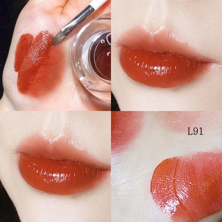 립글로스 수분감립스틱 립 메이크업+일회용 립브러쉬 50개, 1개, L91
